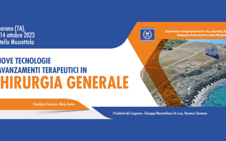 NUOVE TECNOLOGIE E AVANZAMENTI TERAPEUTICI IN CHIRURGIA GENERALE (EVENTO RESIDENZIALE)