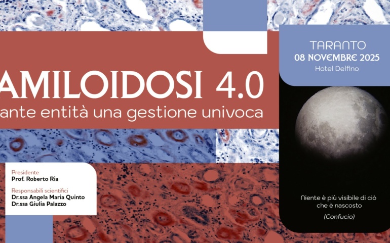 AMILOIDOSI 4.0: TANTE ENTITA’, UNA GESTIONE UNIVOCA