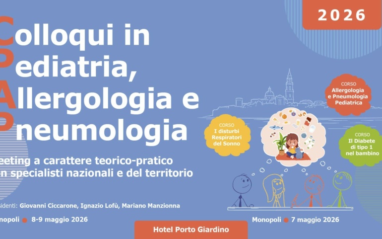 CPAP 2026 – COLLOQUI IN PEDIATRIA, ALLERGOLOGIA E PENUMOLOGIA