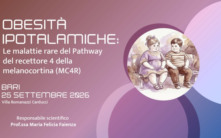 OBESITÀ IPOTALAMICHE: Le malattie rare del Pathway del recettore 4 della melanocortina (MC4R)