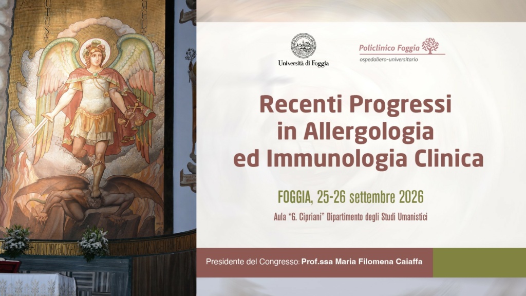 Recenti Progressi in Allergologia ed Immunologia Clinica