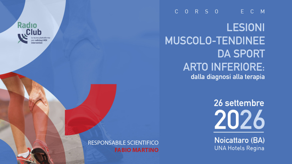 LESIONI MUSCOLO-TENDINEE DA SPORT ARTO INFERIORE: DALLA DIAGNOSI ALLA TERAPIA