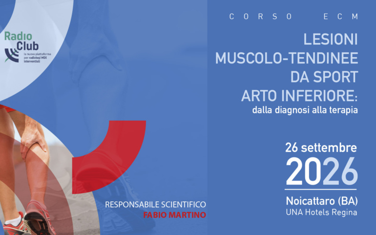 LESIONI MUSCOLO-TENDINEE DA SPORT ARTO INFERIORE: DALLA DIAGNOSI ALLA TERAPIA